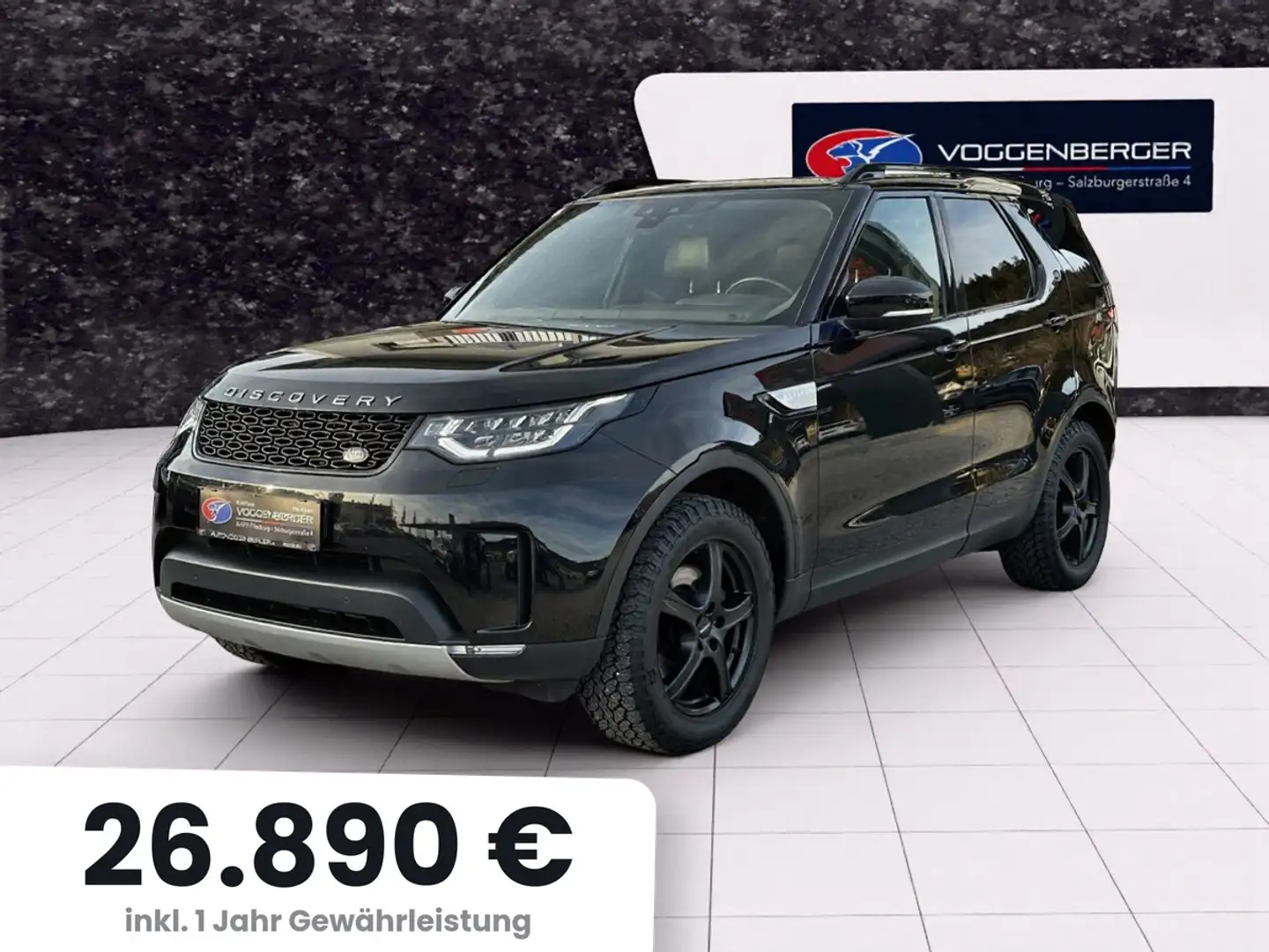 Land Rover Discovery Discovery TD4 S HSE Schwarz - 1