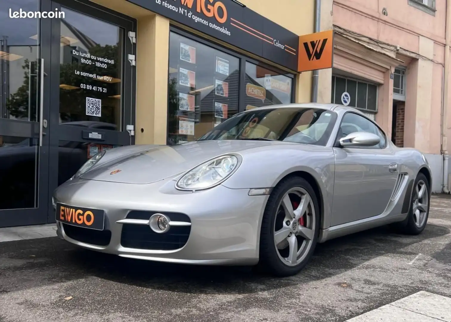 Porsche Cayman 3.4 295 S TIPTRONIC-S BVA CT OK ENTRETIEN COMPLET Gri - 1