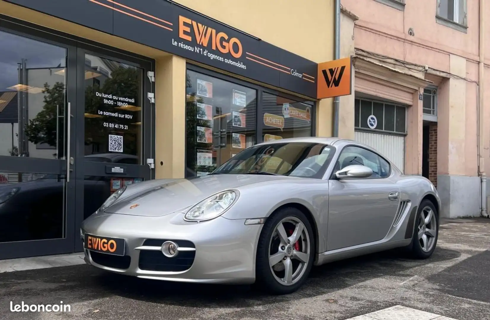 Porsche Cayman 3.4 295 S TIPTRONIC-S BVA CT OK ENTRETIEN COMPLET Gri - 2