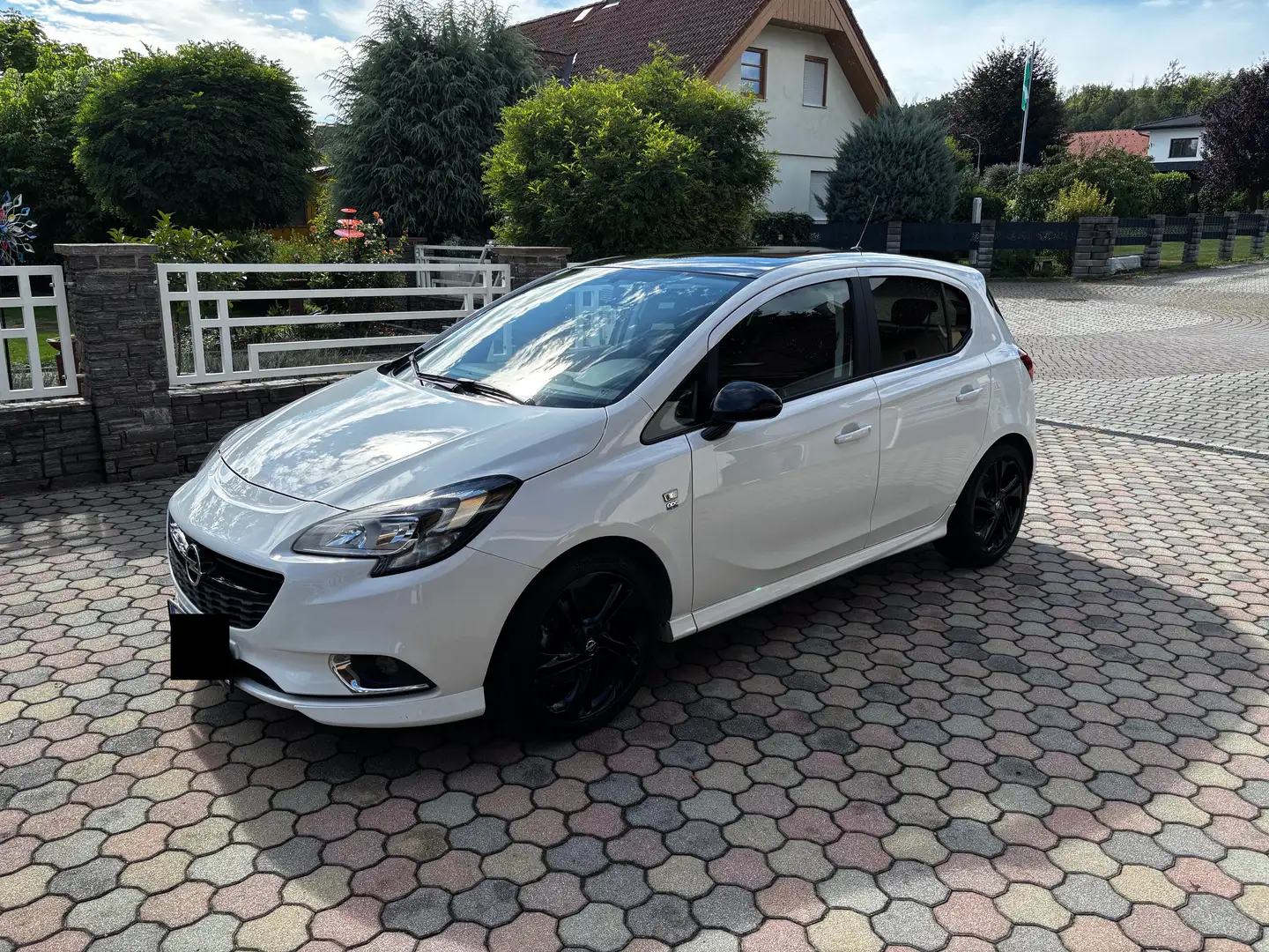 Opel Corsa-e 1.4 Turbo Black & White OPC Line Start/Stop Weiß - 1