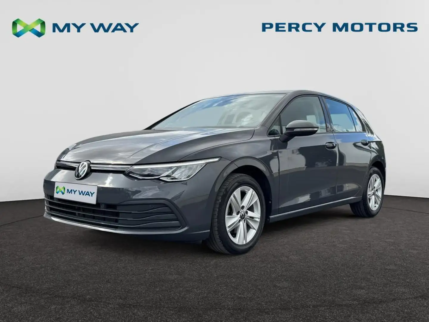 Volkswagen Golf New Golf Life 1.0 eTSI 81 kW (110 ch) 7 vitesses D Grijs - 1