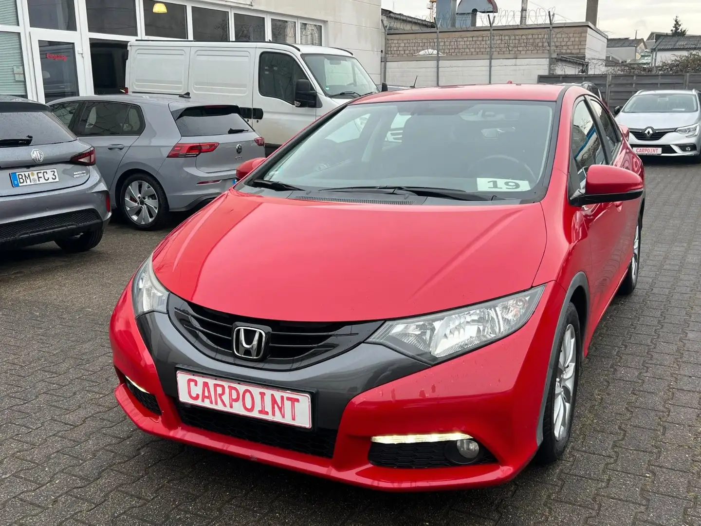 Honda Civic Lim.  Sport 2.HAND/KLIMAAUT/KAMERA/8FACH Rot - 1
