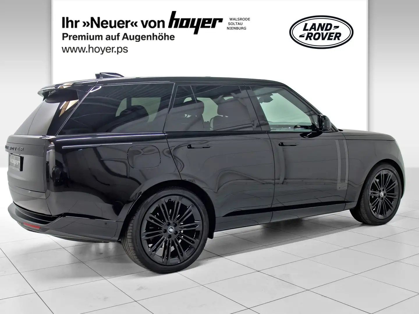 Land Rover Range Rover D350 Autobiography SWB AHK  Head-Up Schwarz - 2