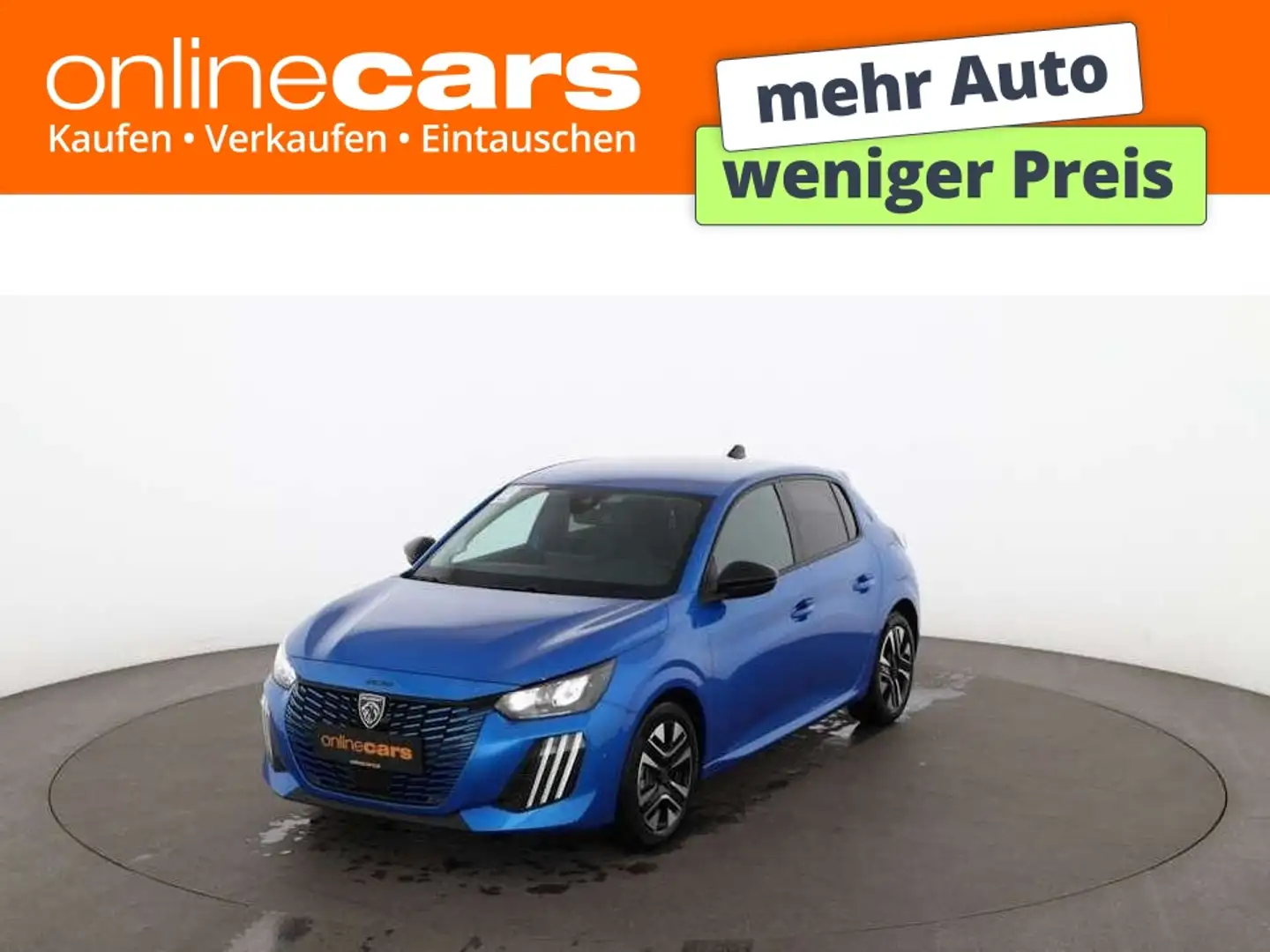 Peugeot 208 1.2 PureTech Allure LED 360-CAM RADAR NAVI Bleu - 1