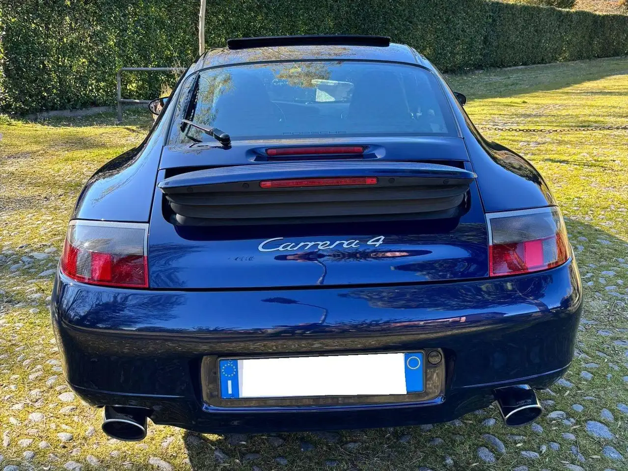 Porsche 996 CARRERA COUPE' 3.4 4 300CV NAVY TETTO T. ORO!!, foto 6