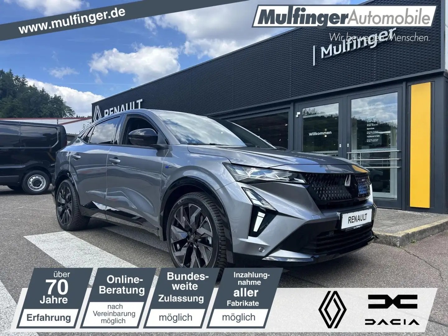 Renault Rafale Esprit Alpine E-Tech Plug-in Hybrid 300 ACC Grau - 1