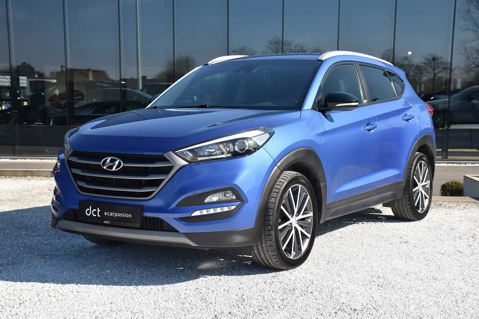 Hyundai TUCSON 1.6 T-GDi 2WD Premium GO! 177pk DCT Синий - 1