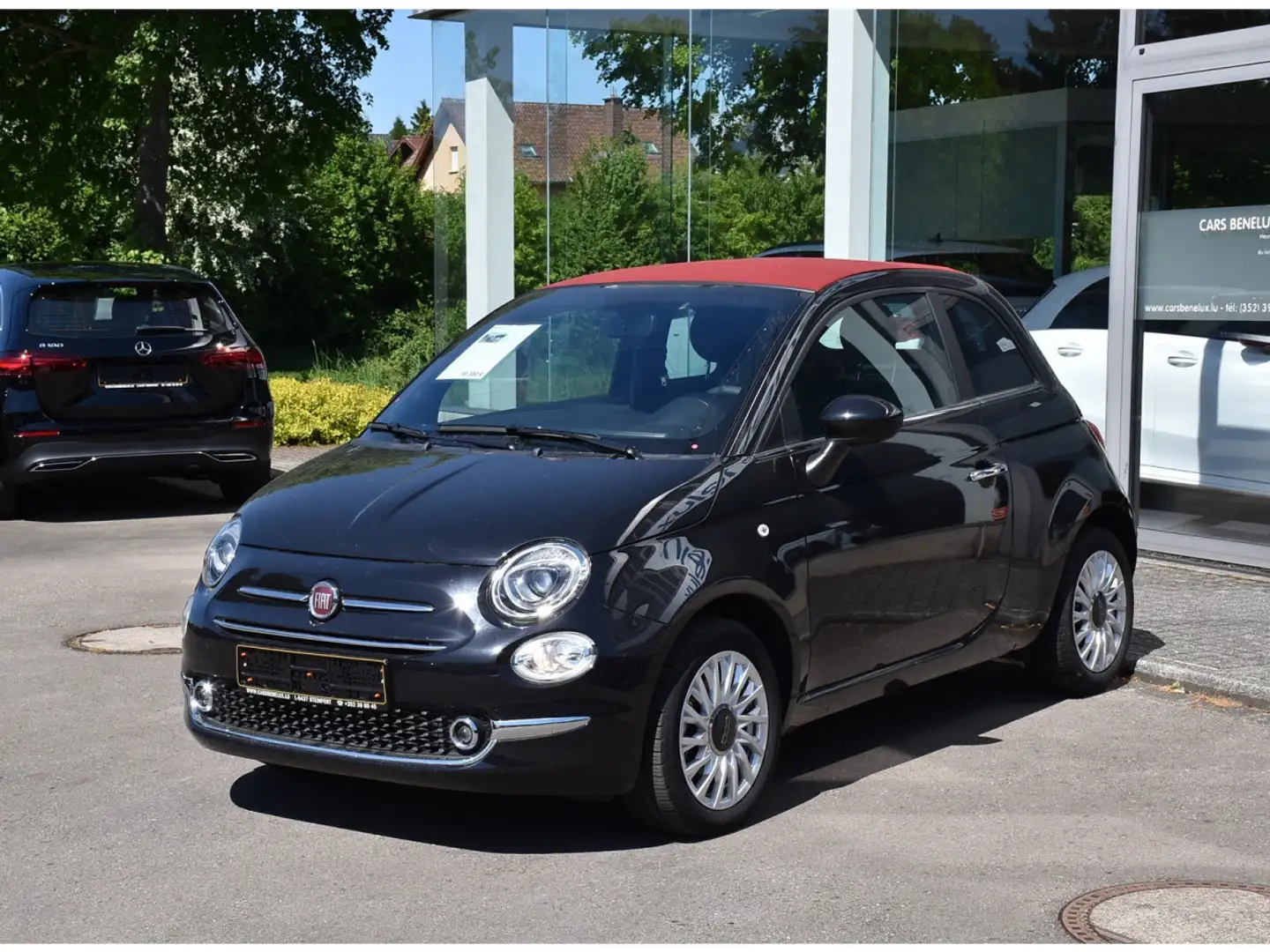 Fiat 500C 1.0 Hybrid REGUL PDC 1° MAIN Noir - 2
