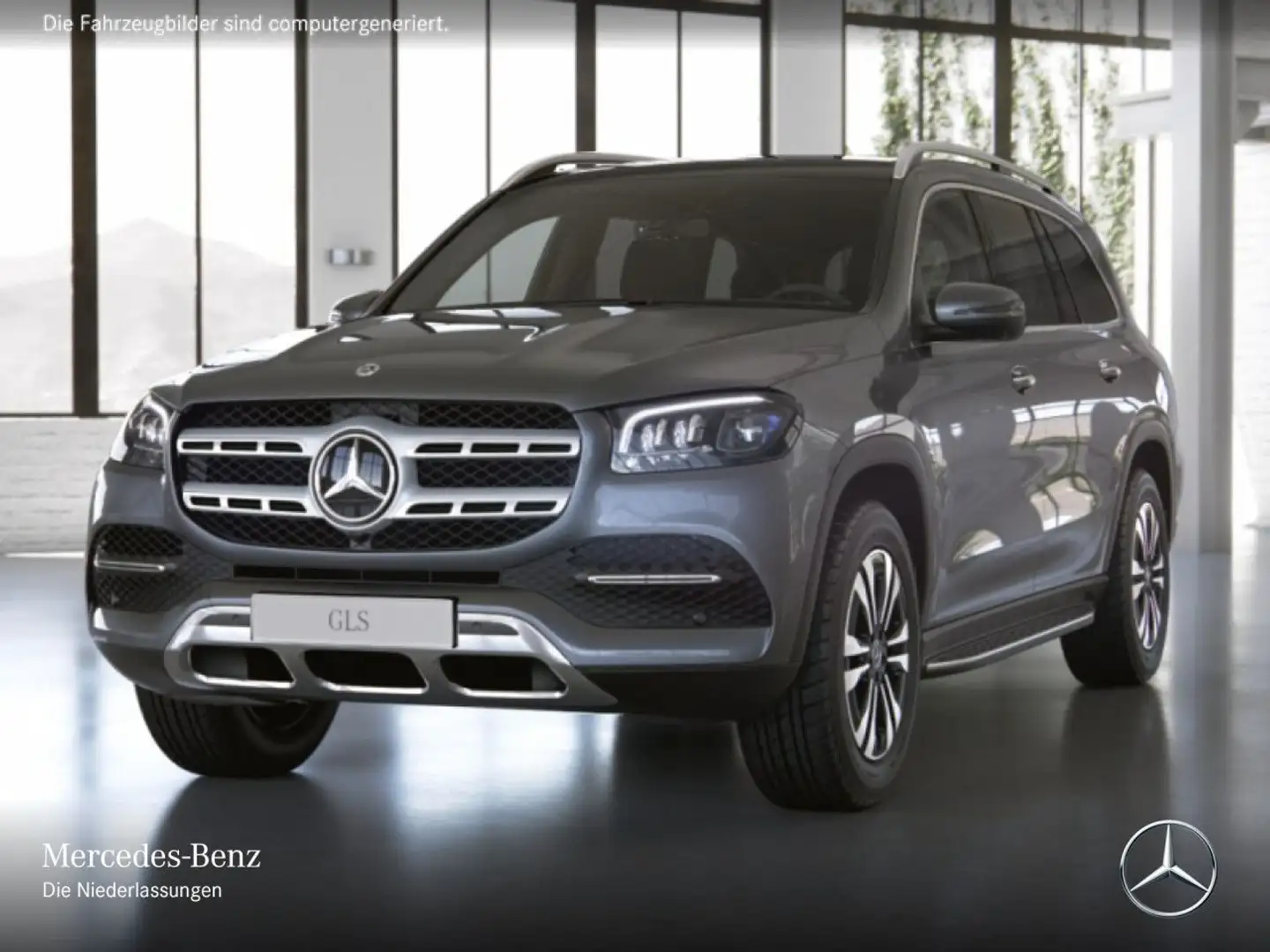 Mercedes-Benz GLS 400 d 4M EXCLUSIVE+PANO+360+AHK+MULTIBEAM+HUD Grau - 2