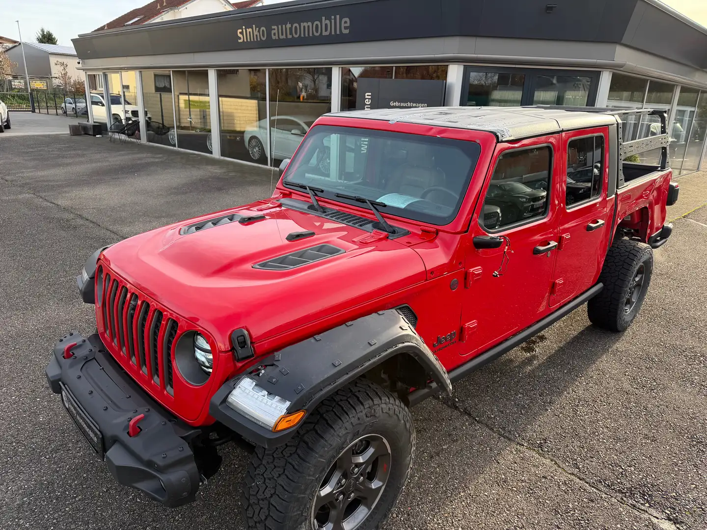 Jeep Gladiator Gladiator 3,6 V6 Pentastar 8 Gang Autom Softtop Rosso - 1