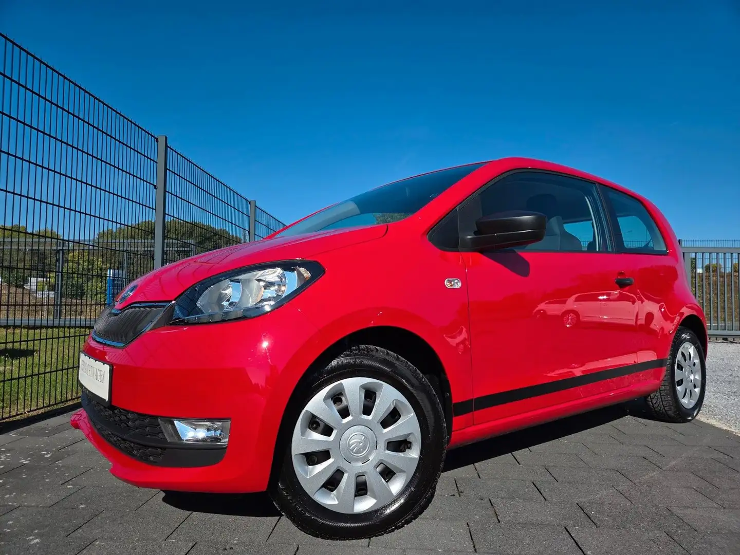 Skoda Citigo Active Aus 1 Hand/Klima/Ganzjahresreifen Rot - 2