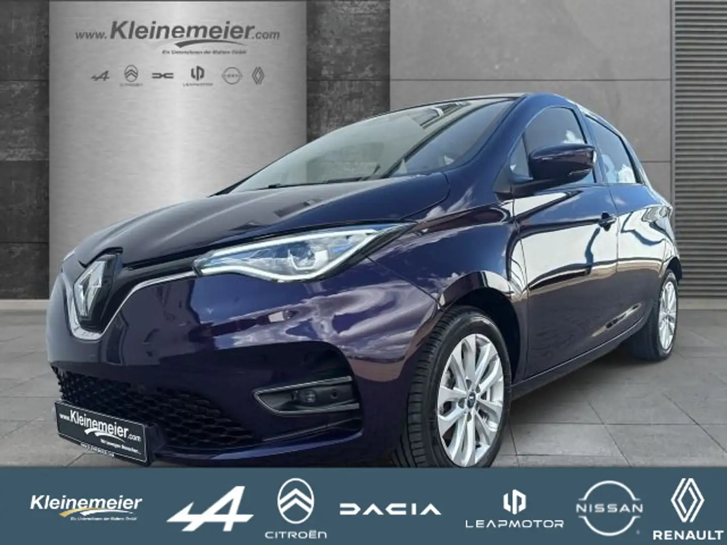 Renault ZOE Zoe R110 Experience Z.E 50*Mietbatterie*Navi*RFK Mauve - 1