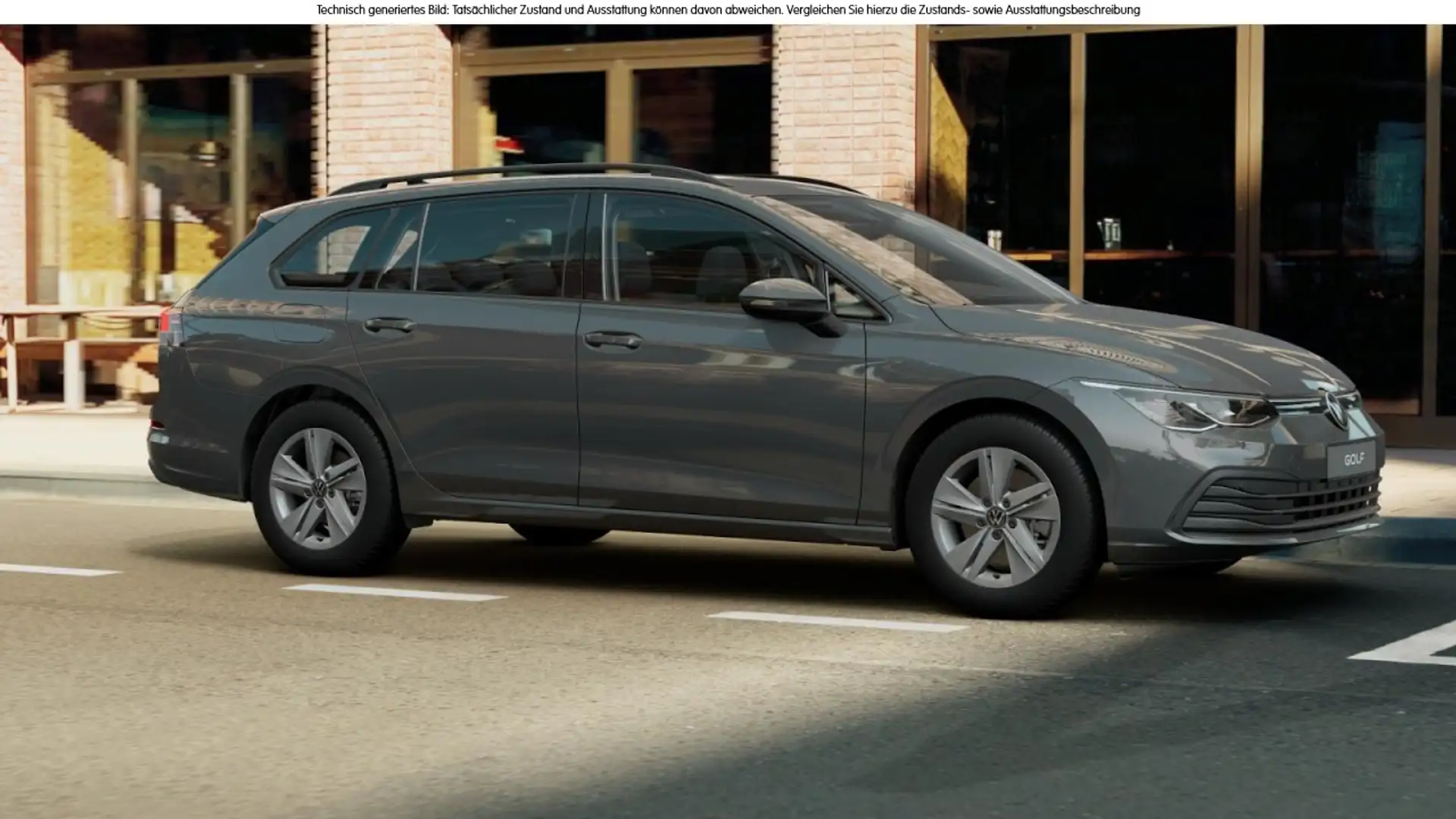 Volkswagen Golf VIII Variant 2.0 TDI DSG Life LED SHZ PDC Navi Kli Grau - 2