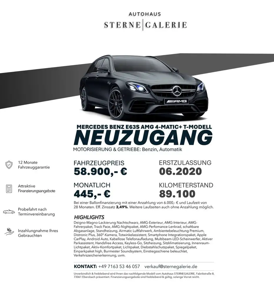Mercedes-Benz E 63 AMG