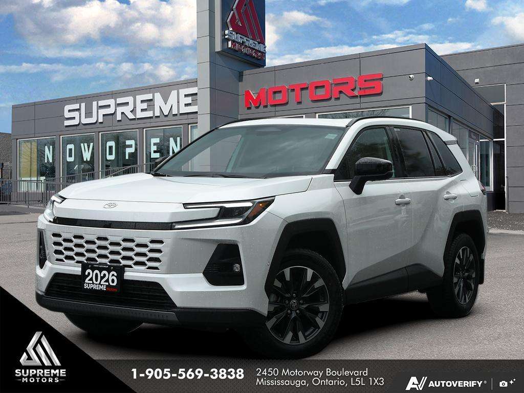2026 Toyota RAV4 LIMITED / CLEAN CARFAX / MOONROOF / LEATHER / NAVI