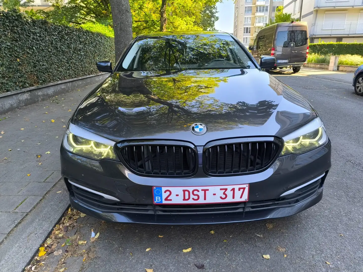 BMW 518 518d Aut. Luxury Line Negru - 1
