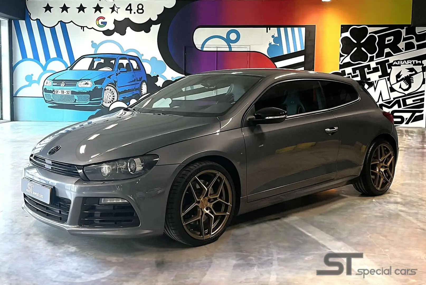 Volkswagen Scirocco 2.0 TSI R|Leder|305pk Szürke - 2