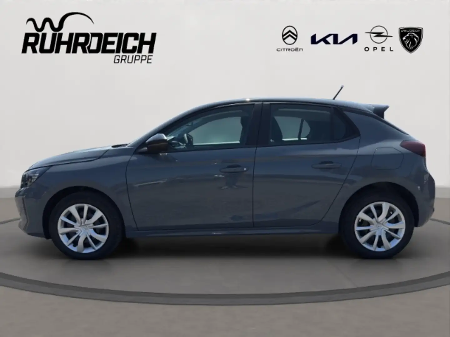 Opel Corsa F Edition 1.2 Turbo EU6e LED Apple CarPlay Android Gris - 2