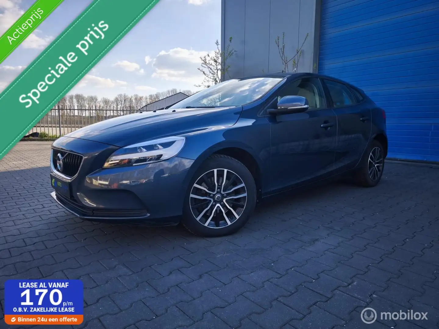 Volvo V40 2.0 T2 / Dealer onderhouden / nieuw Distributie / Blauw - 1