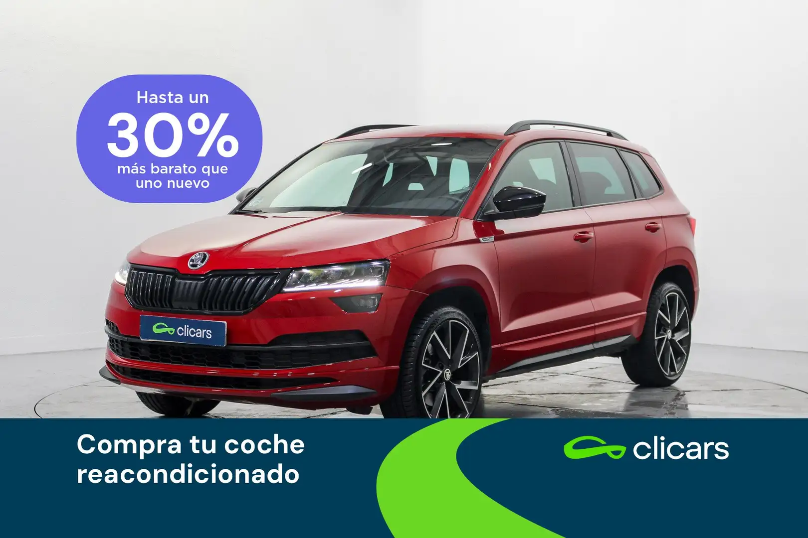 Skoda Karoq 1.5 TSI Sportline ACT DSG Rojo - 1
