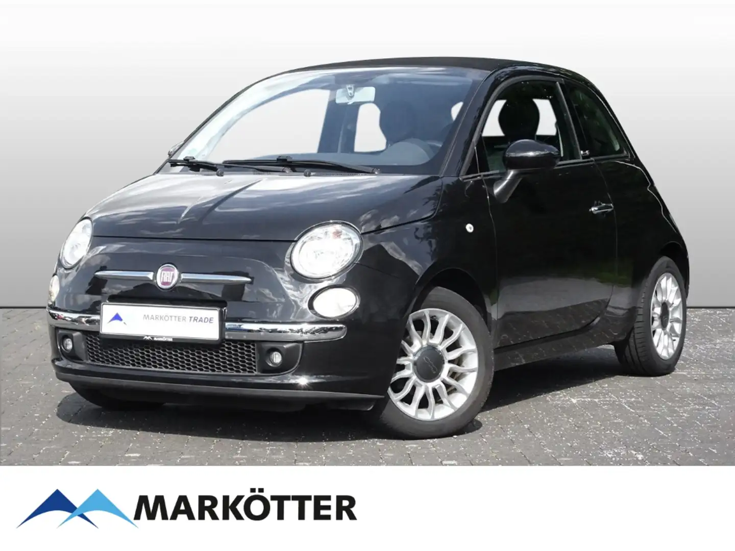 Fiat 500C Pop 1.2 8V/PDC/ Noir - 1