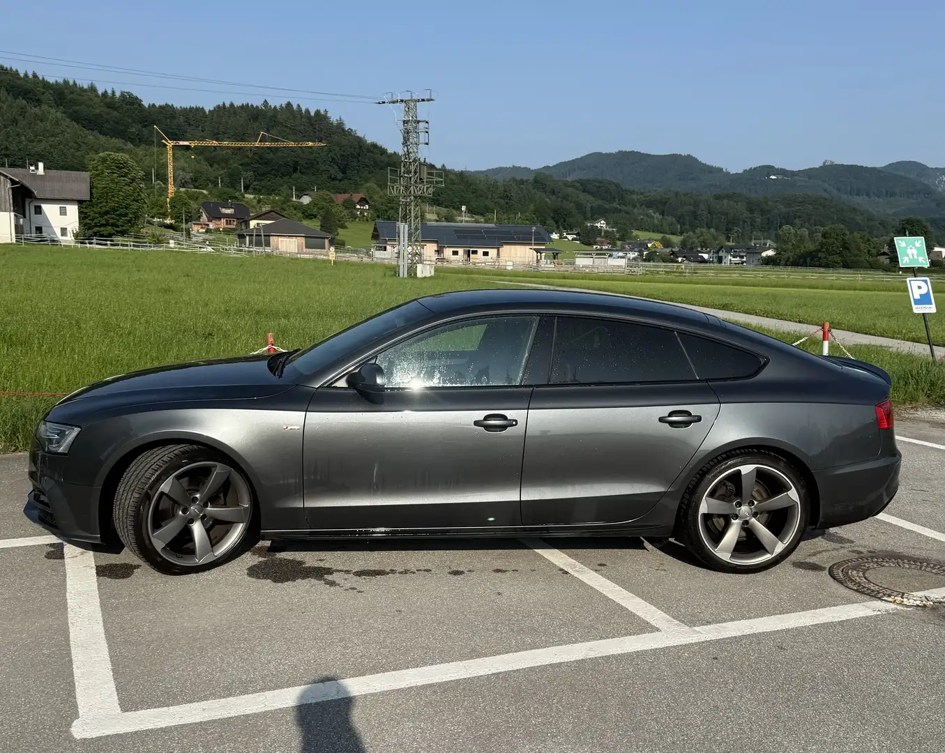 Audi A5 SB 2,0 TDI DPF Aut. Grau - 2