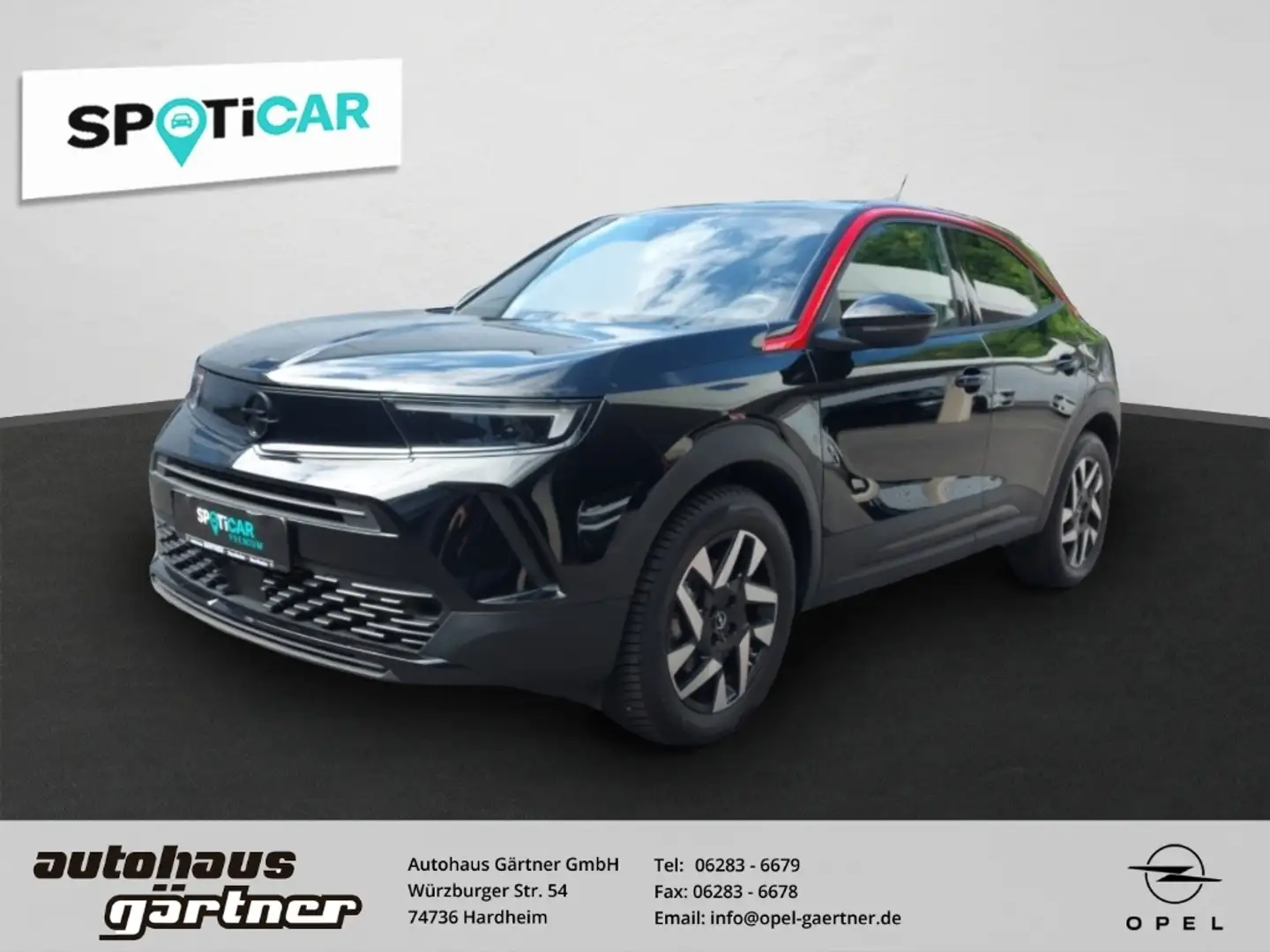 Opel Mokka e GS Line ALU+KLIMA+KAMERA+DAB+TEMPOMAT Nero - 1