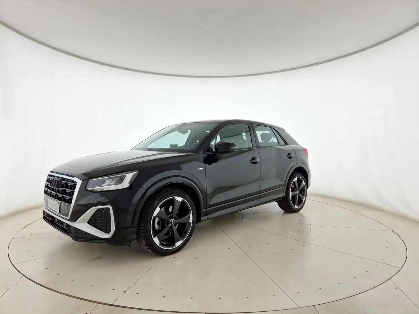 Audi Q2 35 2.0 tdi s line edition quattro s-tronic Schwarz - 1