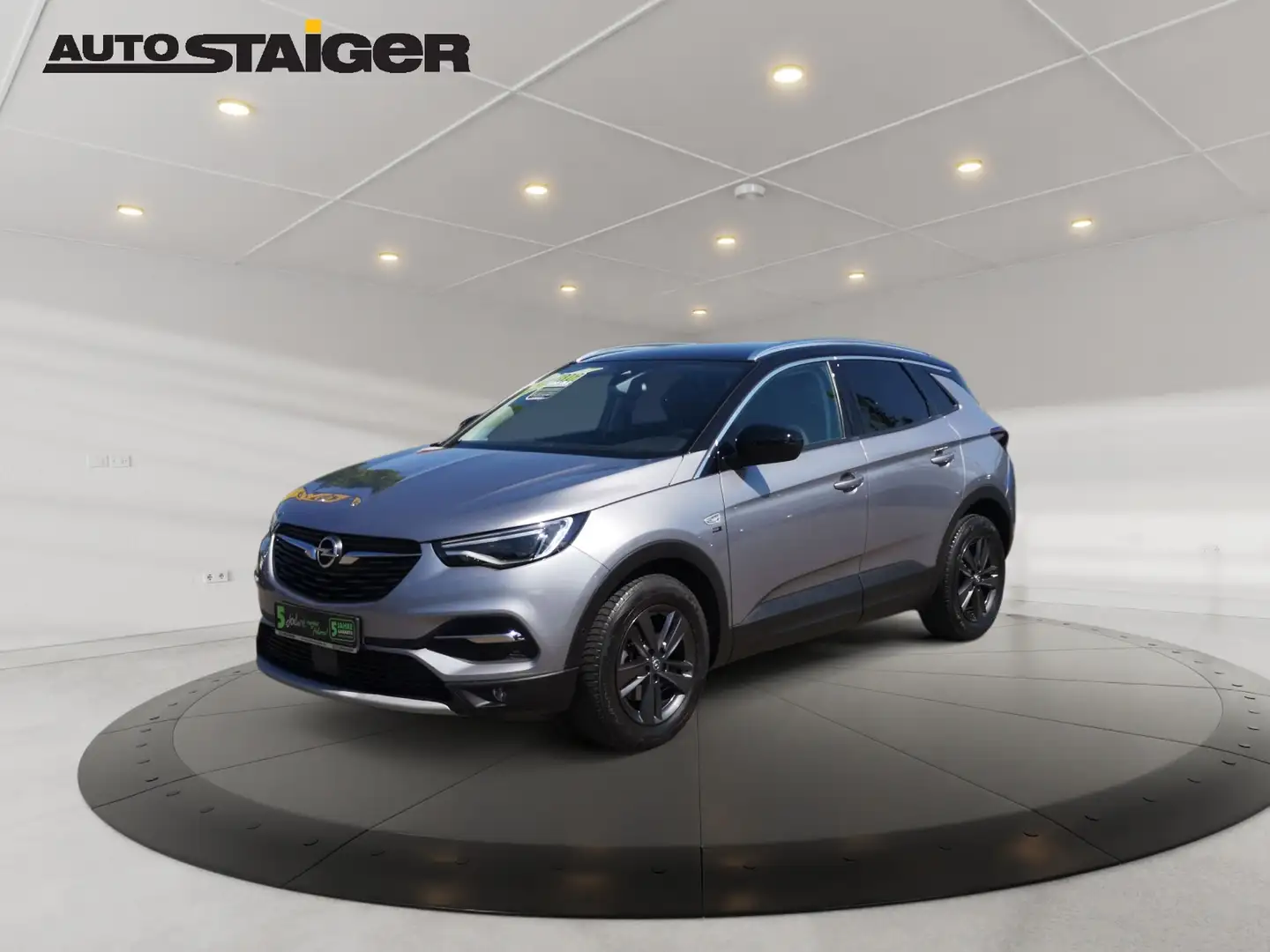 Opel Grandland 1.2 Turbo  2020 FLA 360 ParkAss. LM Grau - 2