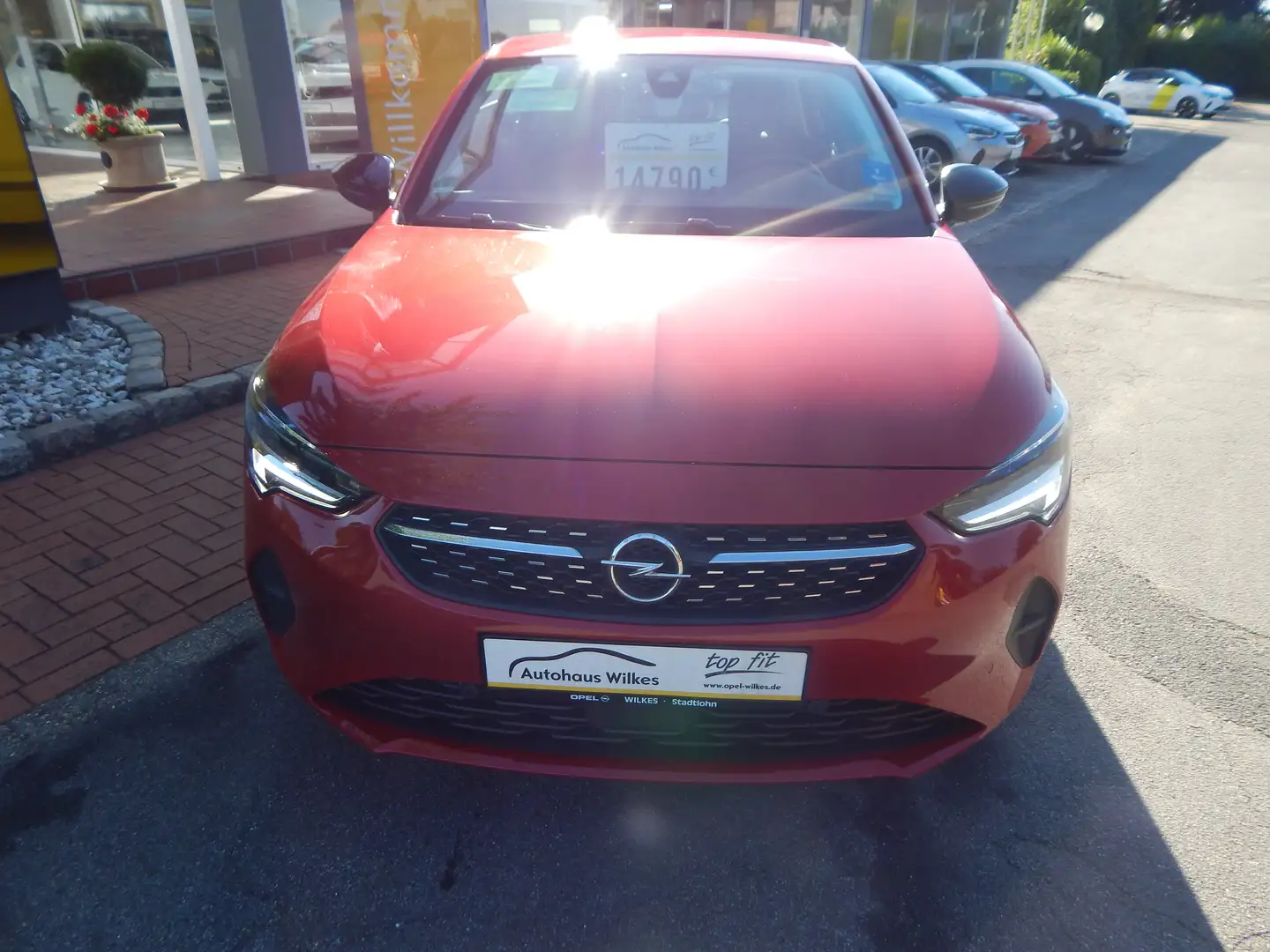 Opel Corsa Elegance *nur 33.000 km* Rojo - 2