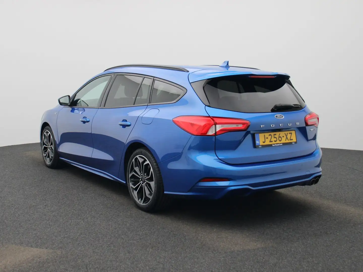 Ford Focus Wagon 1.0 EcoBoost Hybrid ST Line X Business Blauw - 2
