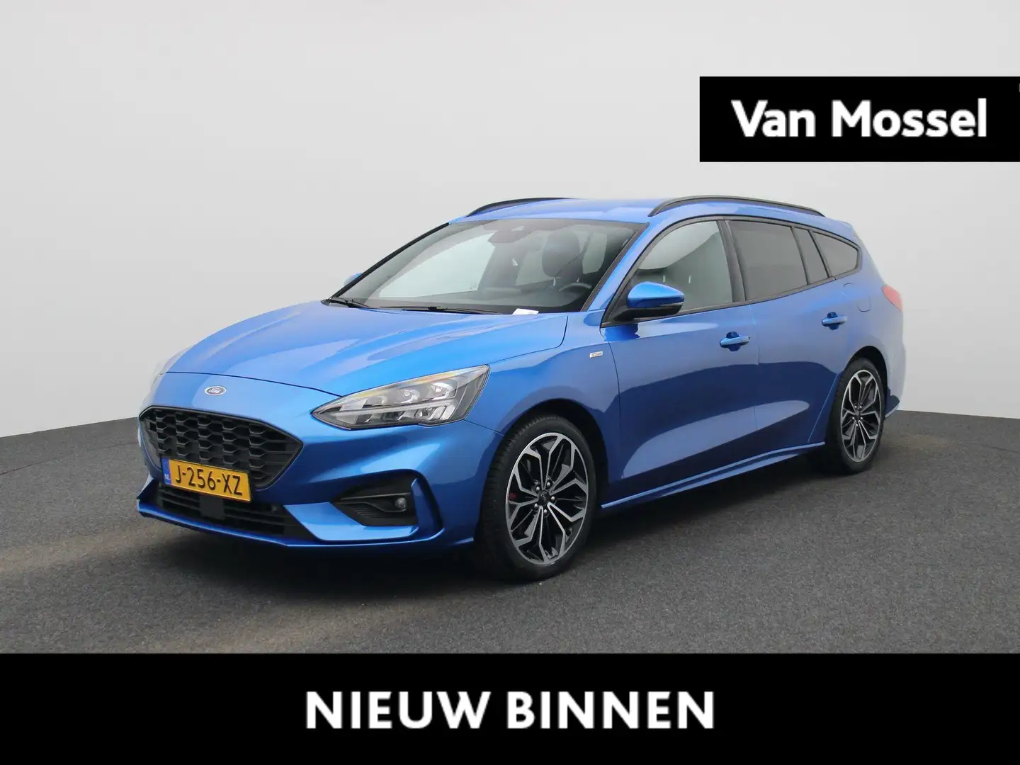 Ford Focus Wagon 1.0 EcoBoost Hybrid ST Line X Business Blauw - 1