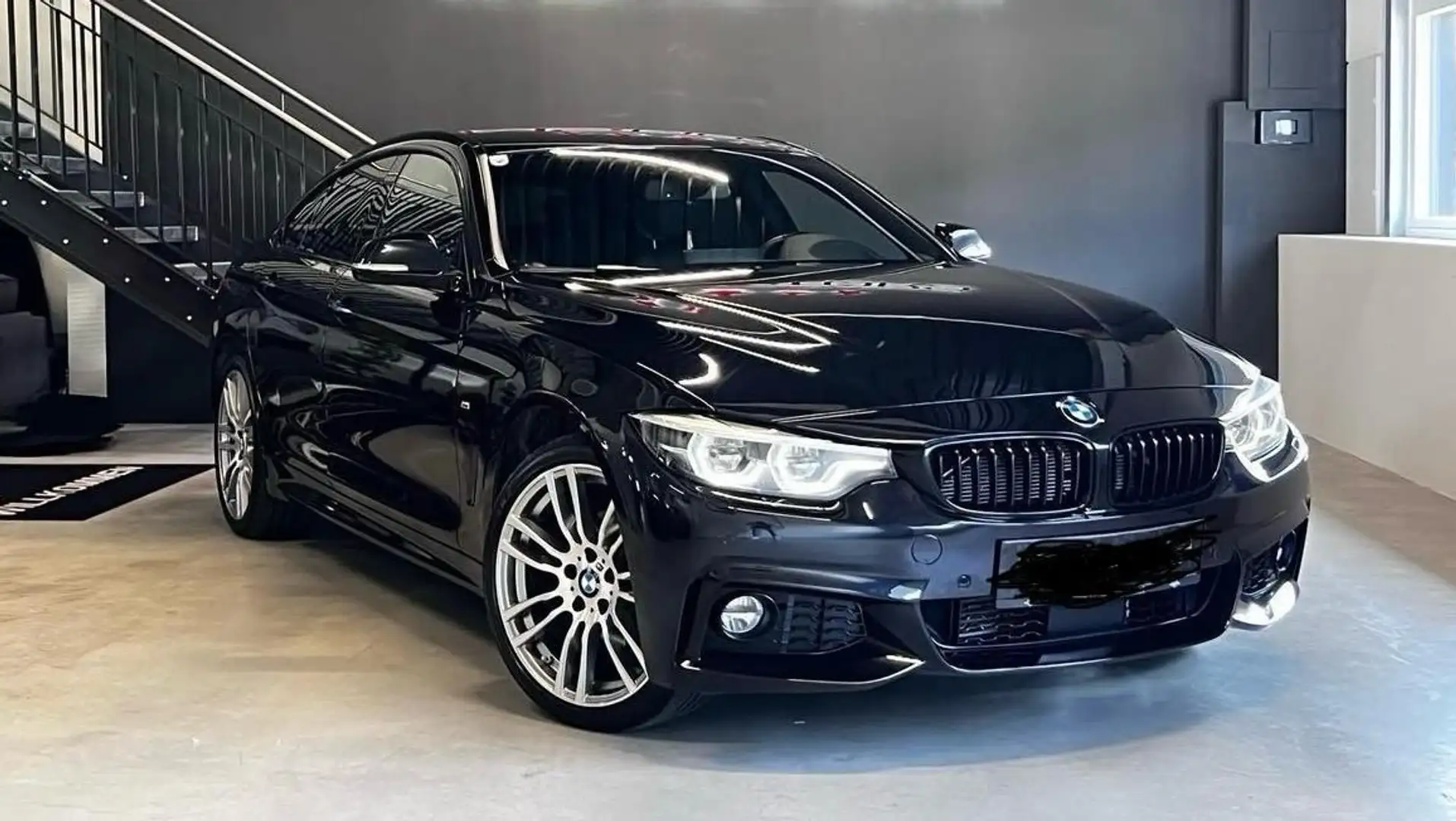 BMW 420 420d xDrive Gran Coupe M Sport Aut. Schwarz - 1