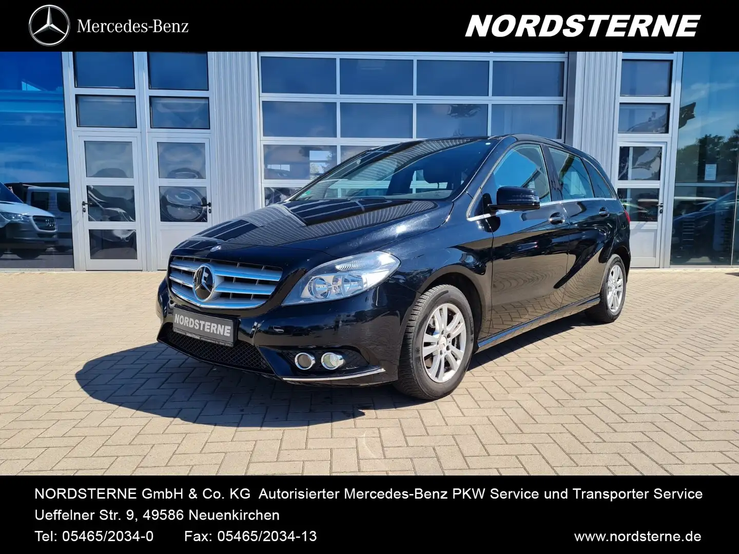 Mercedes-Benz B 180 B 180 CDI +DIESEL+AUTOMATIK+LEDER+KAMERA Schwarz - 1
