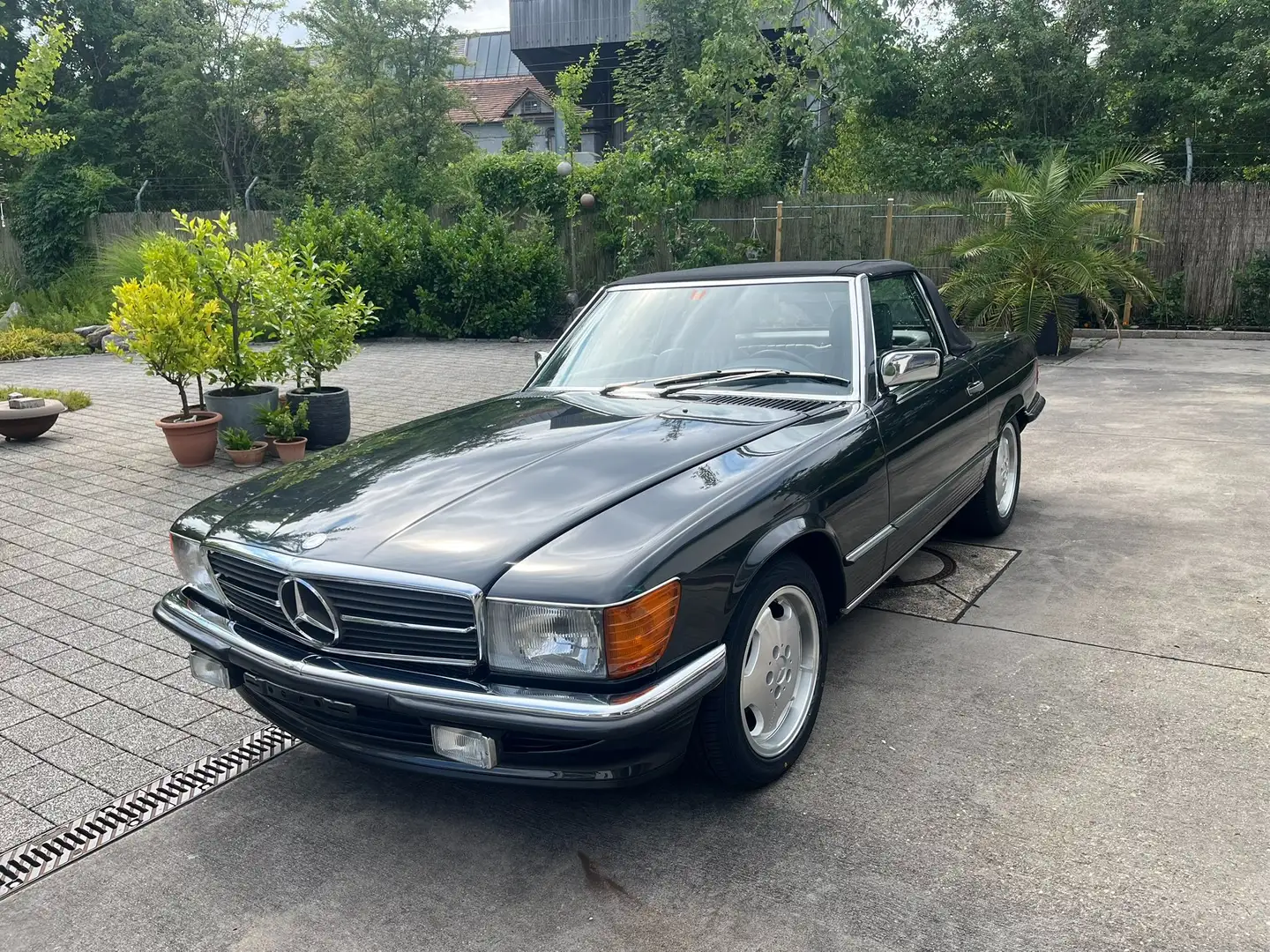Mercedes-Benz SL 300 Aut. H-Kz. SiHz. Leder Top Zustand Hardtop Чорний - 1