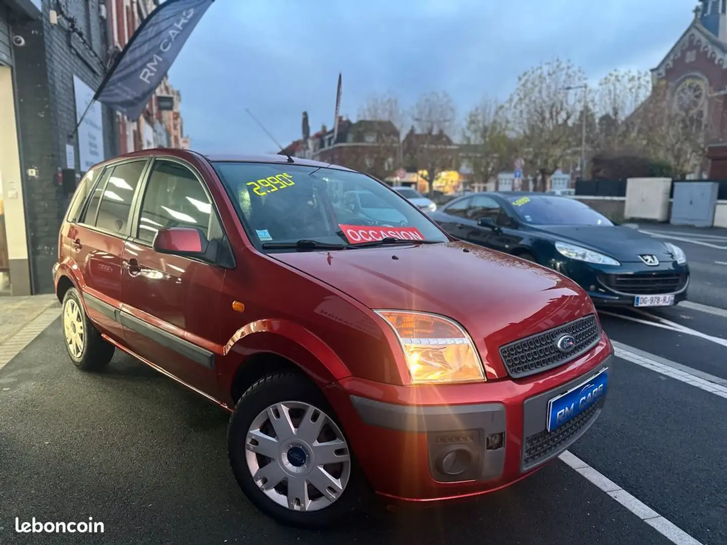 Ford Fusion 1.4 TDCI 70ch Rouge - 1