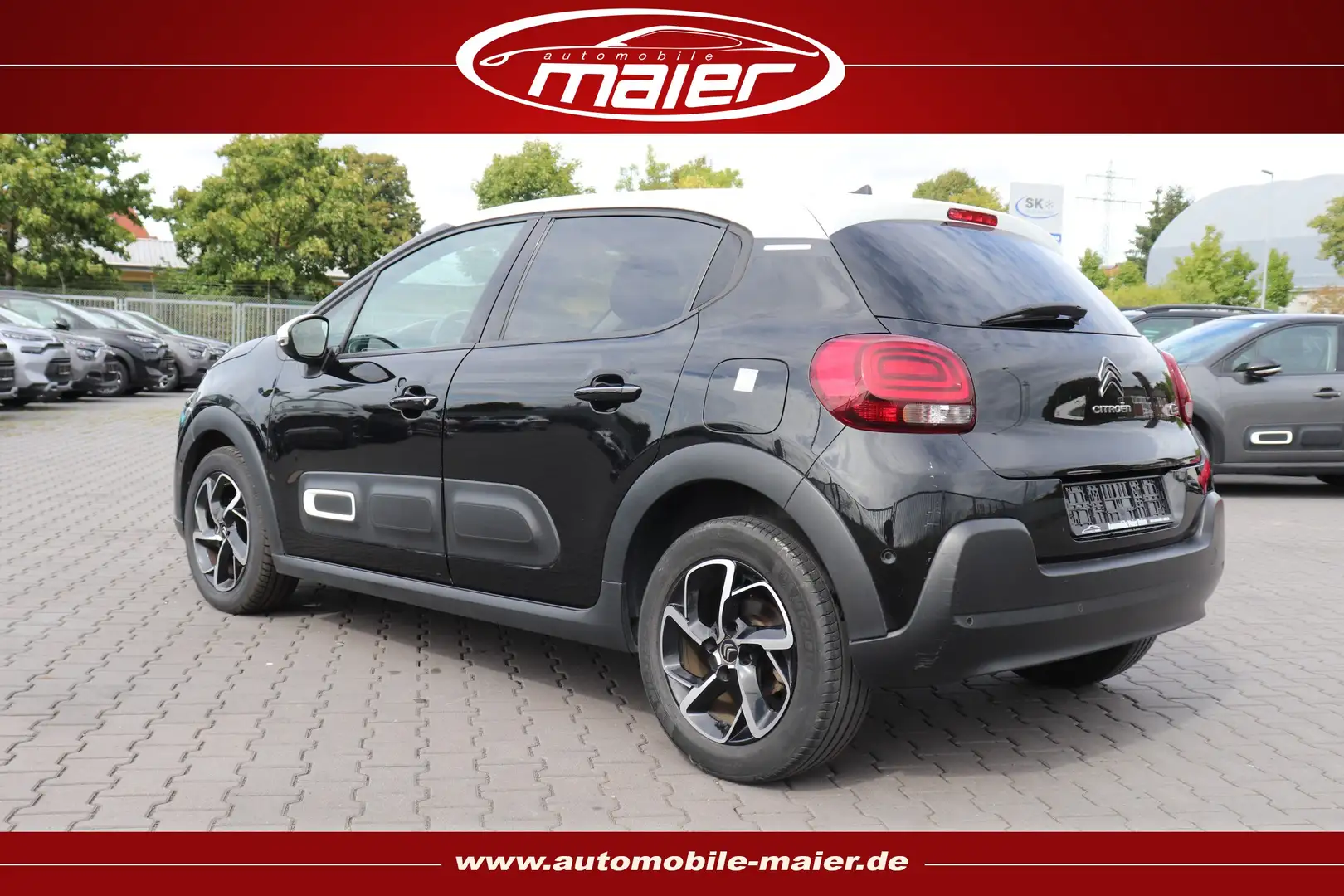 Citroen C3 1.2 PureTech Shine Pack Aut.-NAV-LED-KEYLESS- Schwarz - 2
