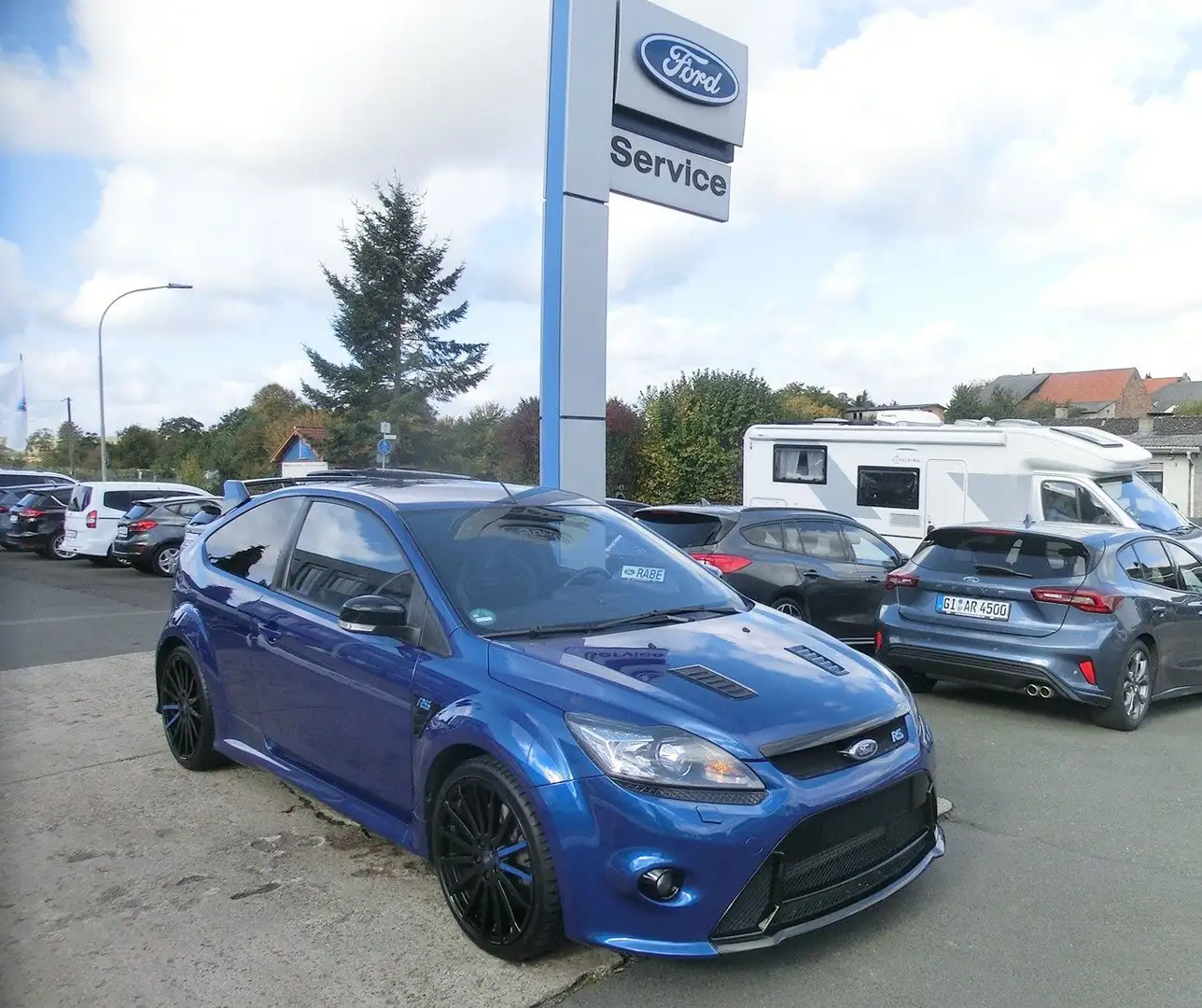Ford Focus 2,5 RS/2.Hand/Ford Scheckheft09.25/HU09.27 Blau - 1
