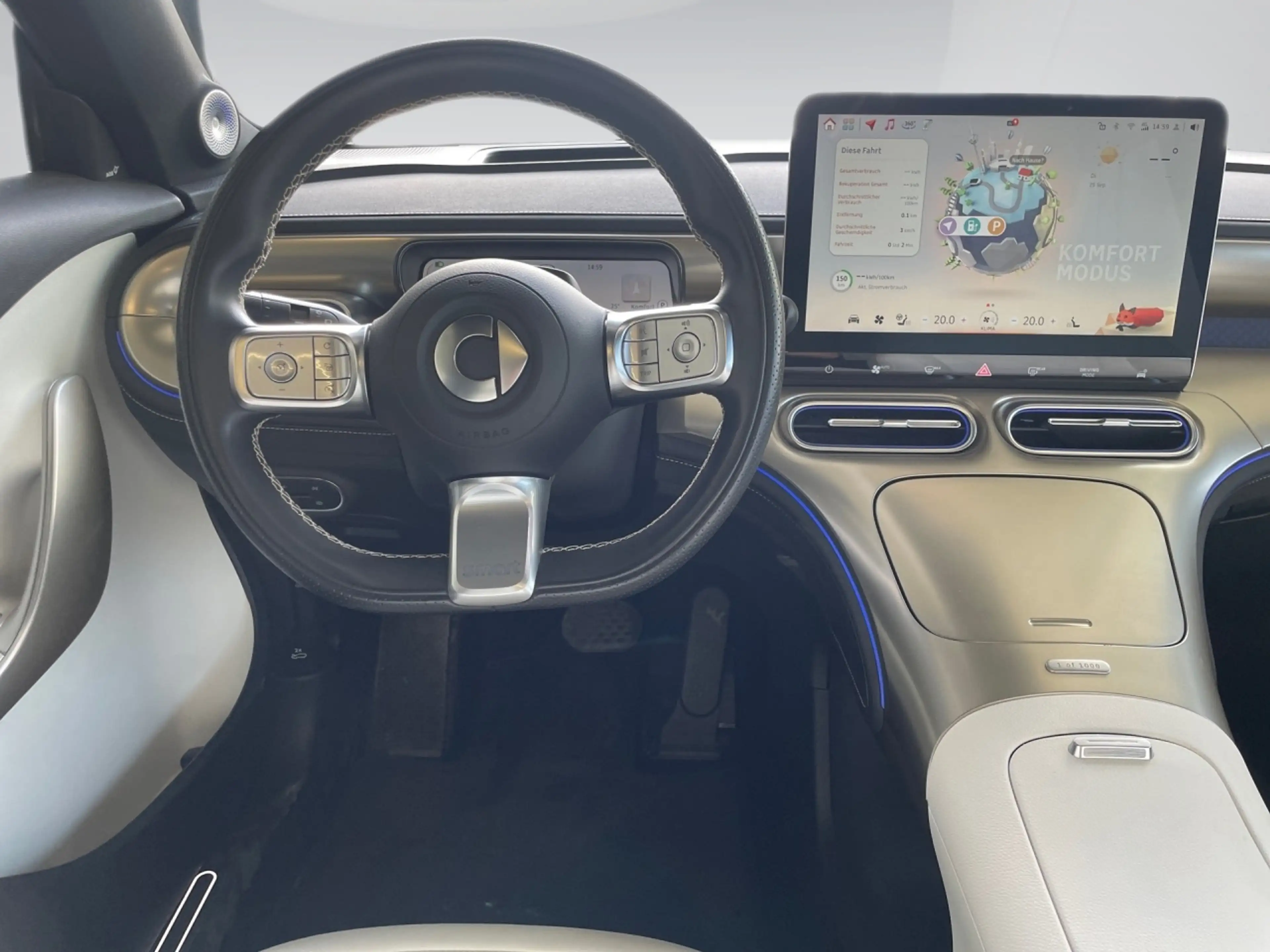 smart #1 Launch Edition 360+PANO+ACC+MEMORY+HUD+VERKZE — photo 11