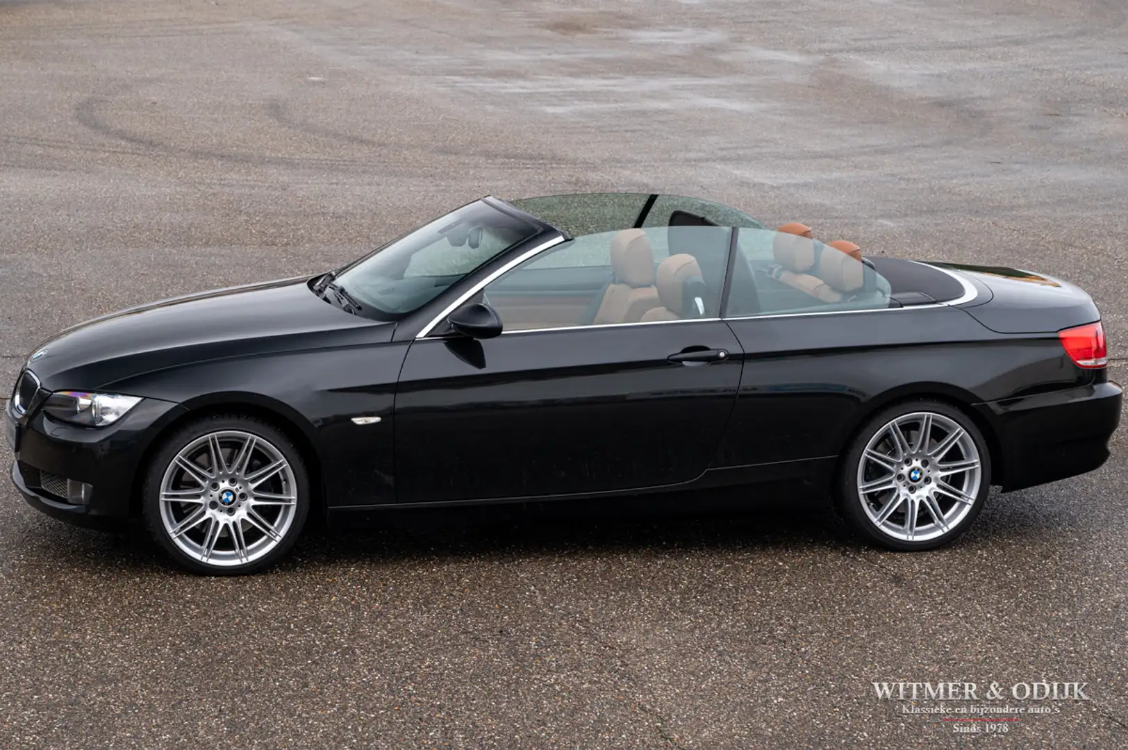 BMW 335 3-serie Cabrio 335i High Executive Bijtellingsvrie Schwarz - 1