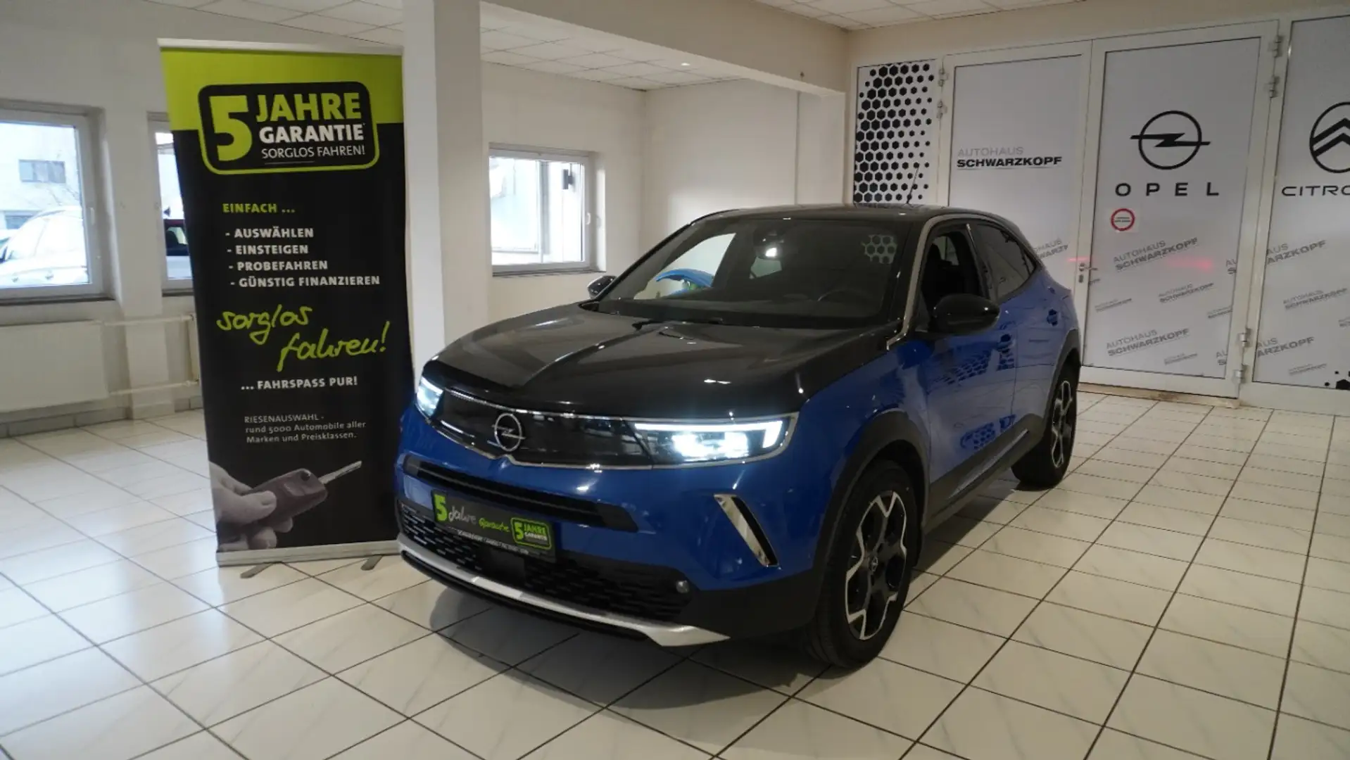 Opel Mokka 1.2T *8-FACH*Navi;Parkpilot,Rückfahrkamera Blau - 2