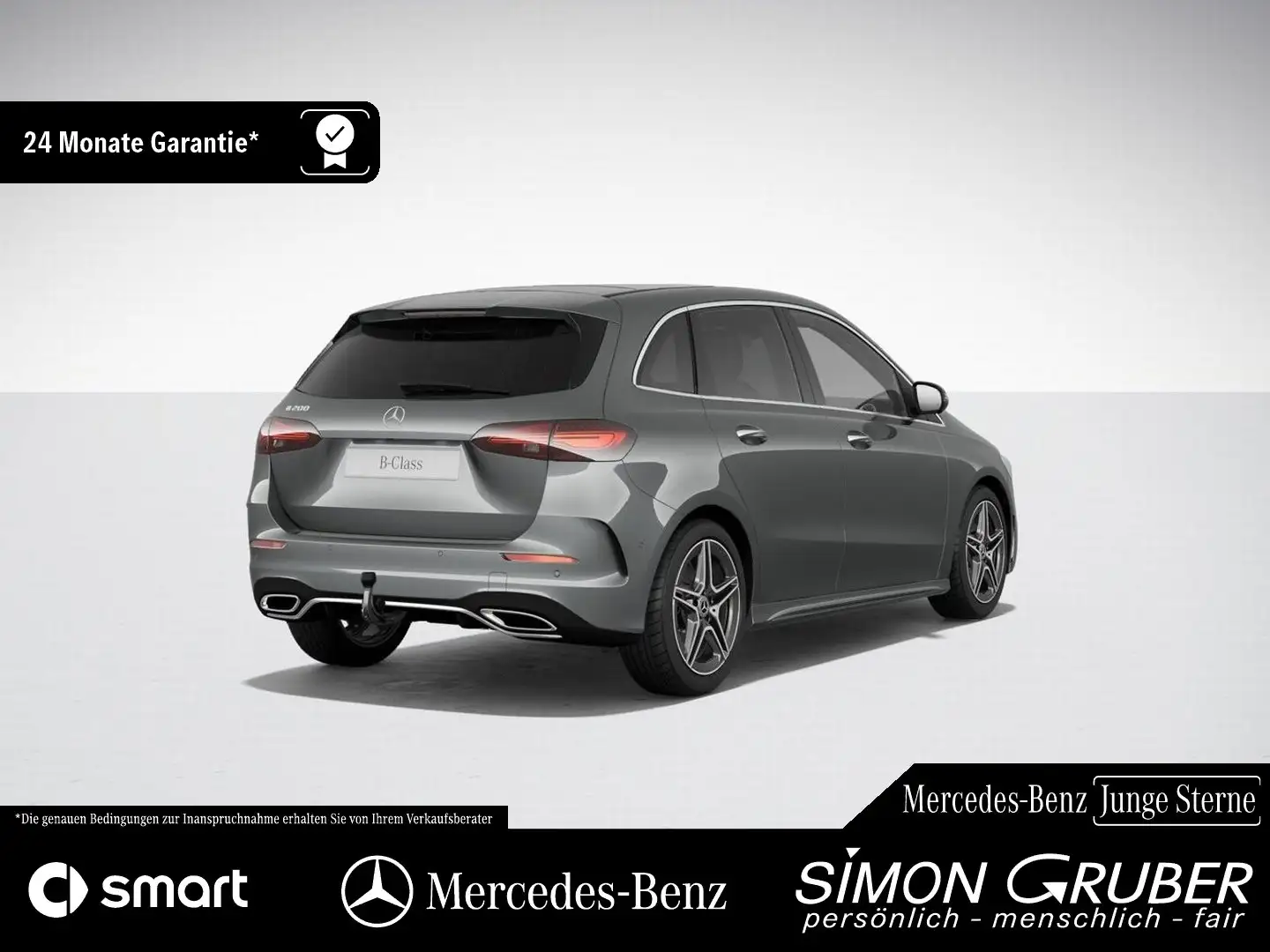 Mercedes-Benz B 200 AMG Pano Memory 360 MultiBeam HUD AHK Grau - 2