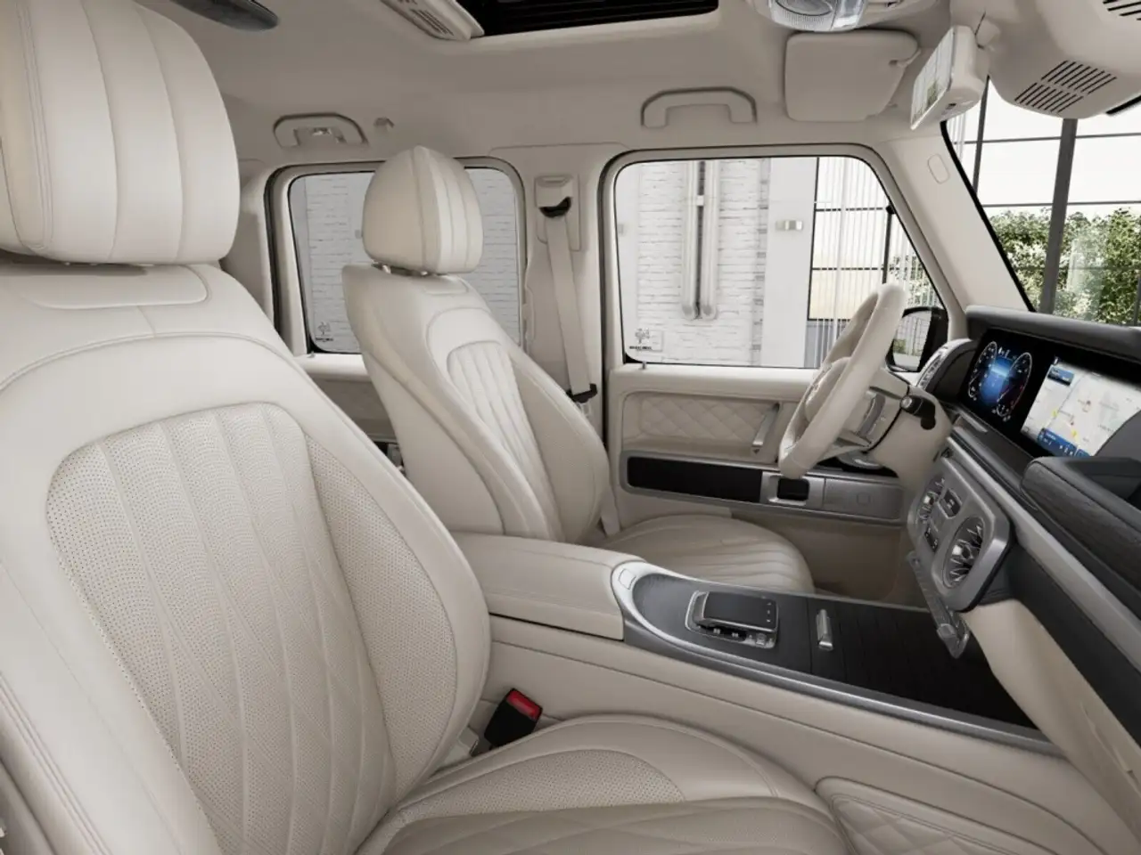 Mercedes-Benz G 450 d AMG-Sport/SHD/360/AHK/Leder/Beige/Night 8