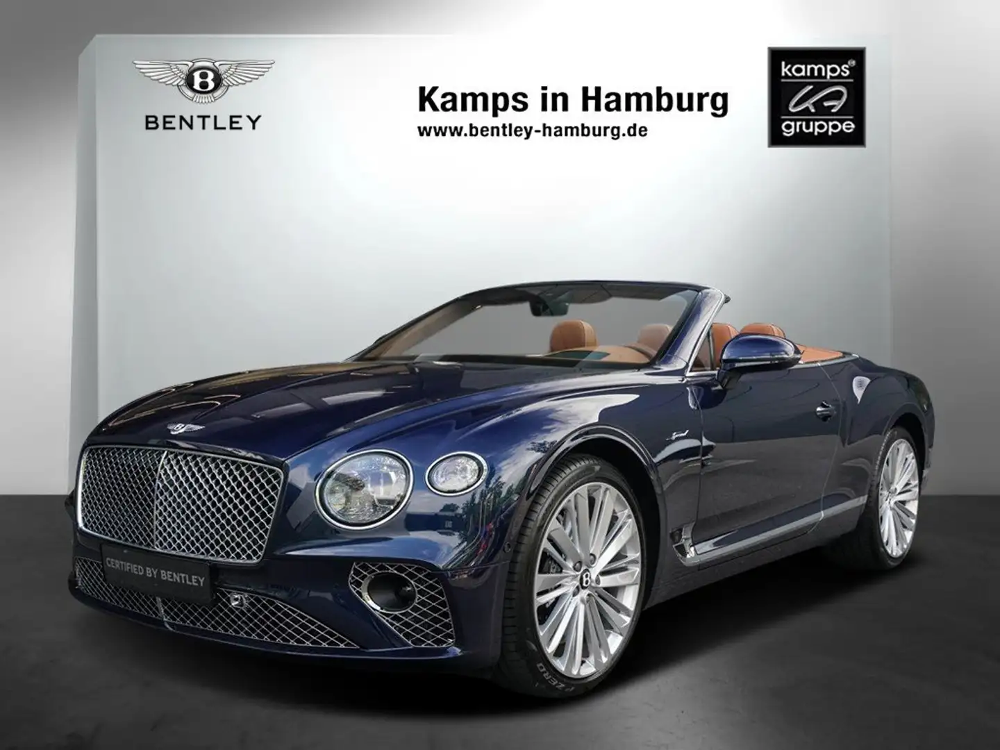 Bentley Continental GTC Speed W12 Touring Comfort NAIM Blue - 1