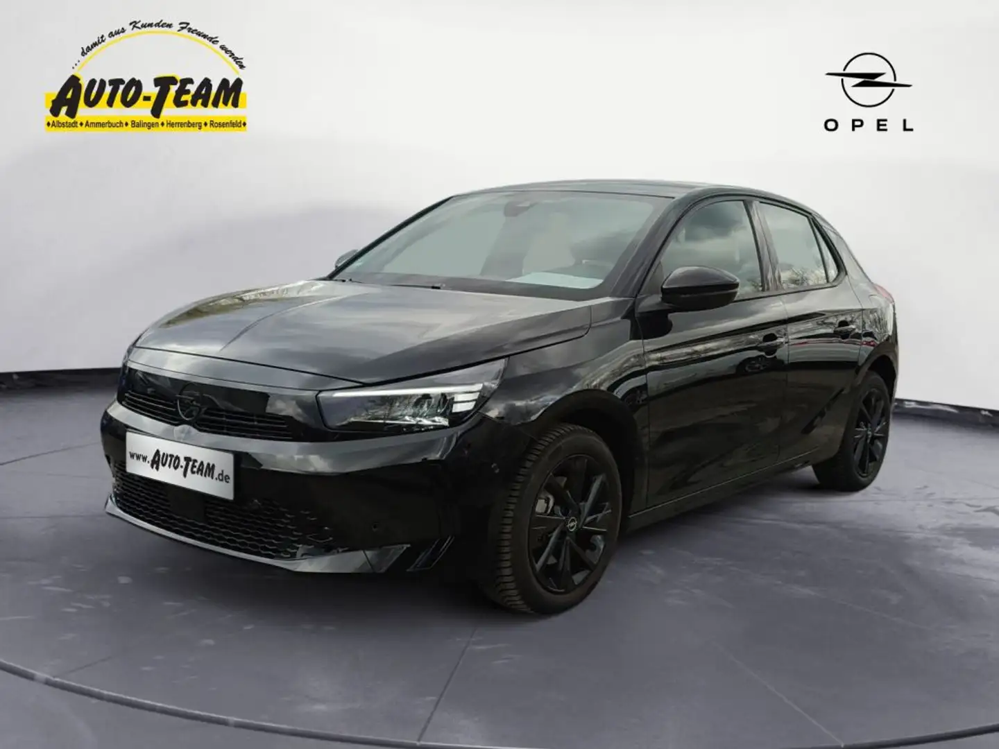 Opel Corsa 1.2 Direct Injection Turbo GS Schwarz - 1