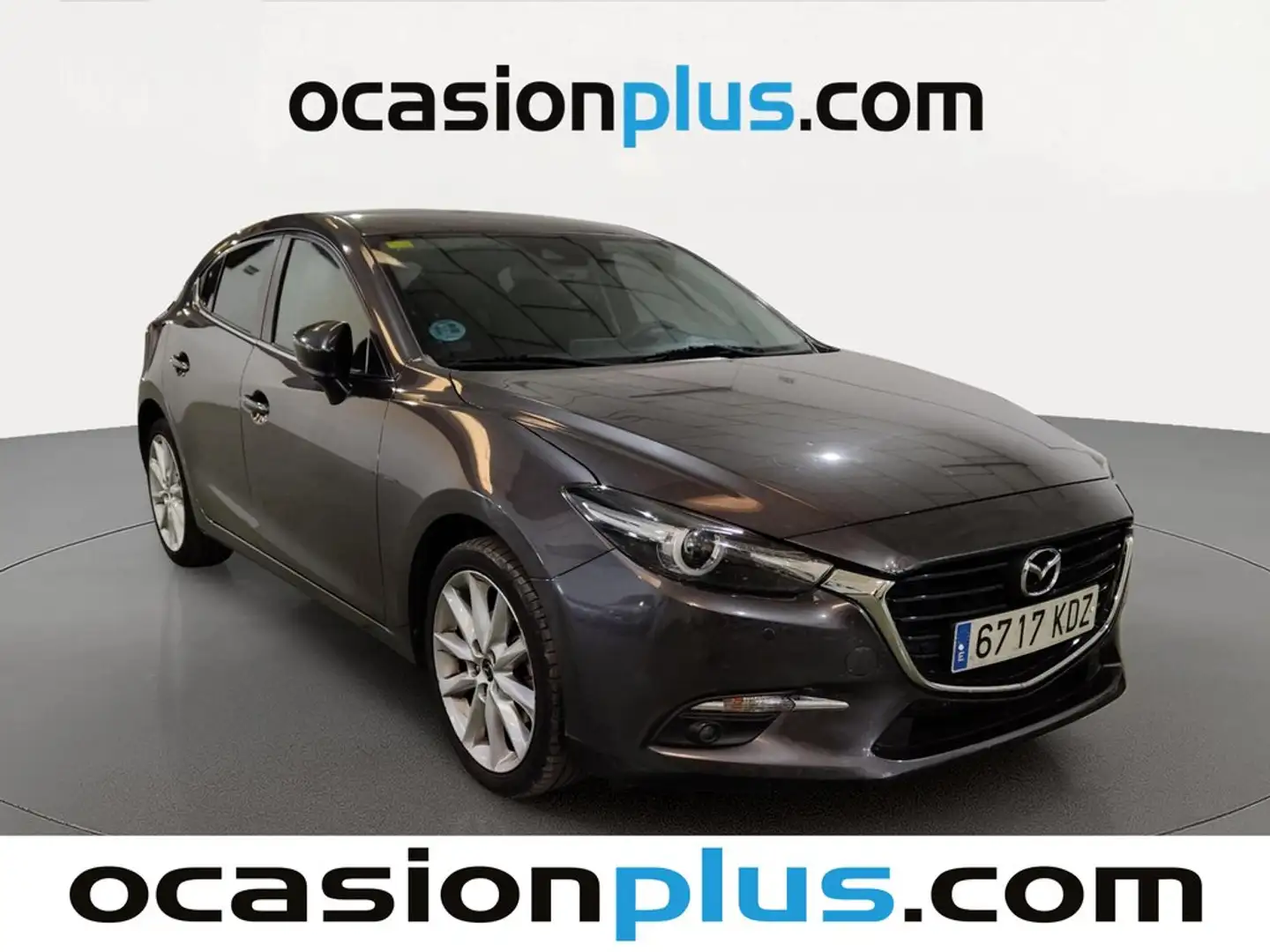 Mazda 3 2.0 Luxury Navegador 88kW Gris - 2
