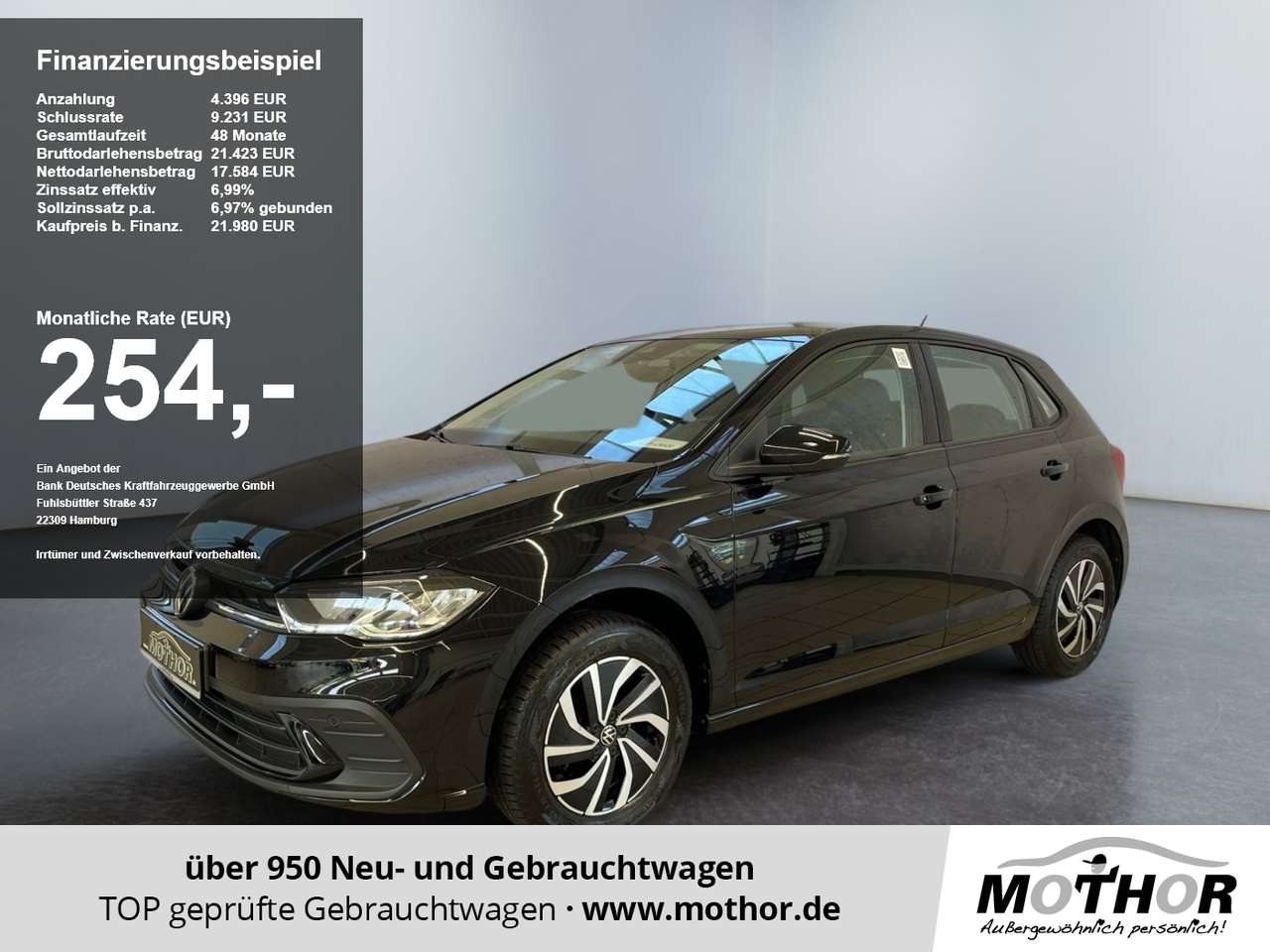 Volkswagen Polo 2025 — VI Life 1.0 TSI DSG Kamera Ganzjahresreifen