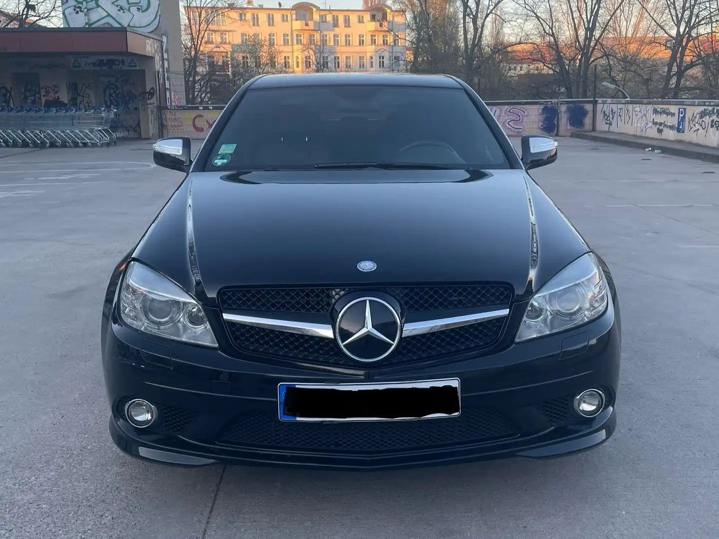Mercedes-Benz C 200 Kompressor Automatik - AMG OPTIK Schwarz - 2