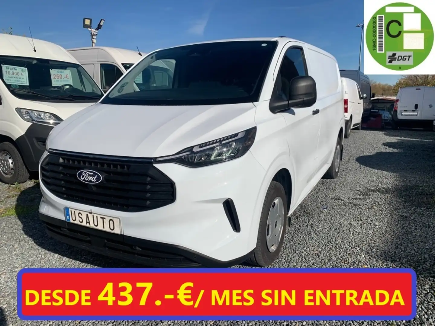 Ford Transit Custom Van 300 L1 Trend 136 Blanco - 1