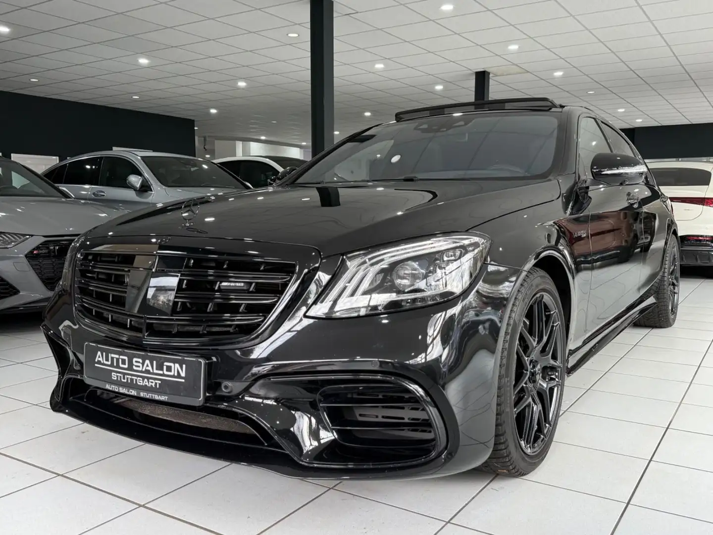 Mercedes-Benz S 63 AMG 4Matic+ L *CHAUFF*PANO*BURM*DESIGNO*TV* Negru - 1